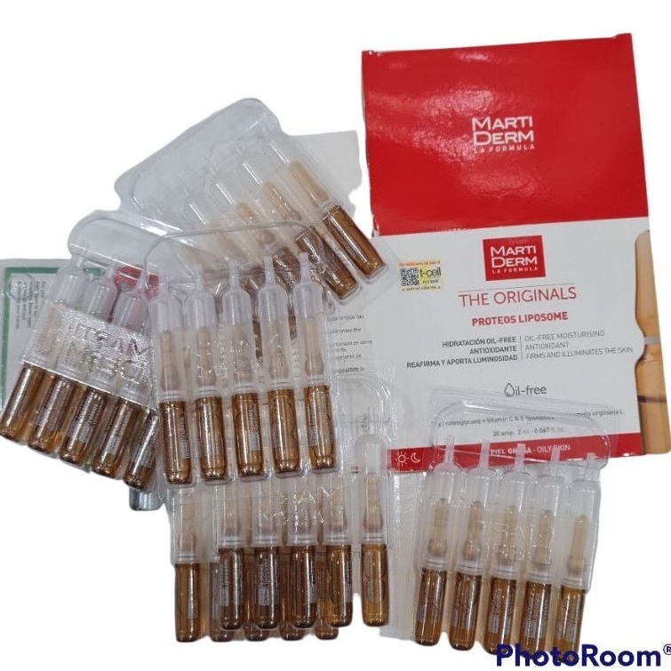TINH CHẤT MARTI DERM PROTEOS LIPOSOME – ĐIỀU TIẾT BÃ NHỜN, PHỤC HỒI, CHỐNG OXY HÓA