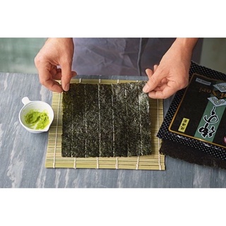 Mành tre cuộn cơm kimbap sushi hàn quốc