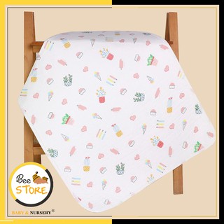 Lót Tè Chống Thấm 5 Lớp Muslin 50x70cm, Lót Cho Bé