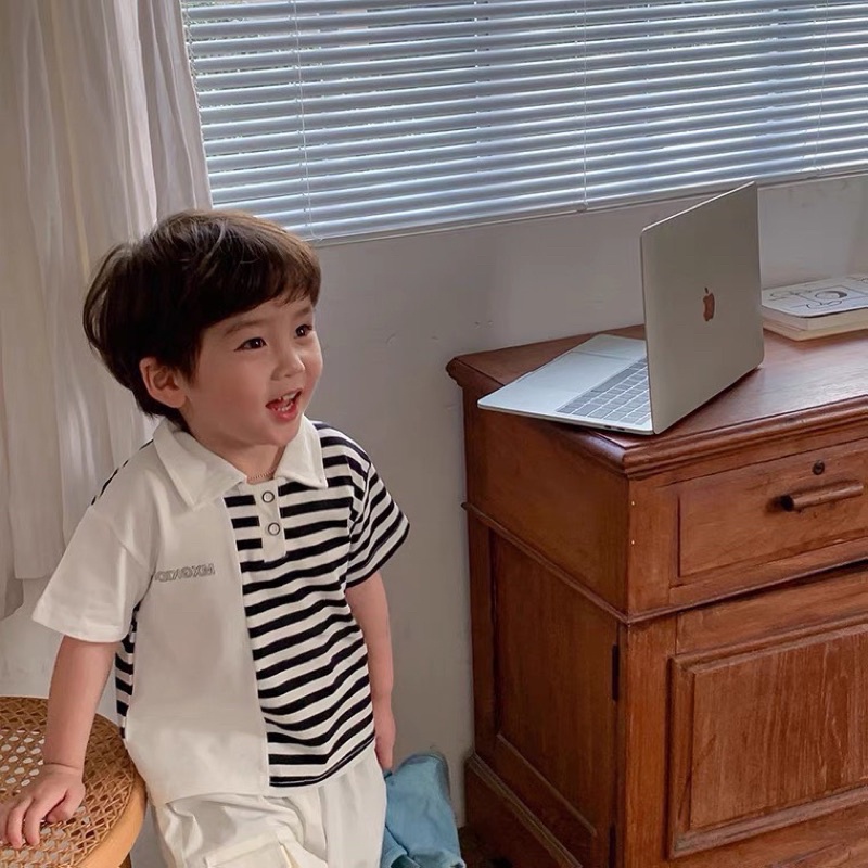 Bộ sọc ngang SCN cho bé trai 10-33kg