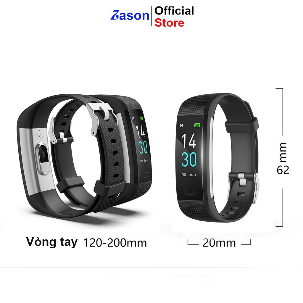 Đồng Hồ Nam Nữ Thông Mình S5 Plus Tích Hợp Đo Nhịp Tim, Bước Chân Chuẩn Xác Chống Nước IP68