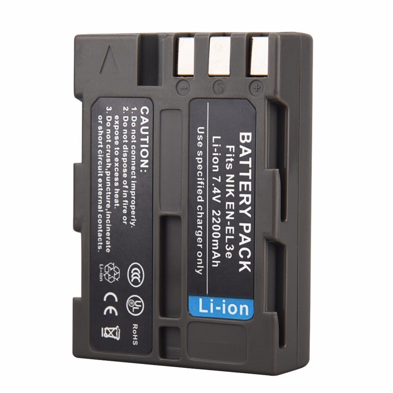 PIN SẠC CHO MÁY ẢNH NIKON LI-ION 7.4V 2200MAH EN-EL3E