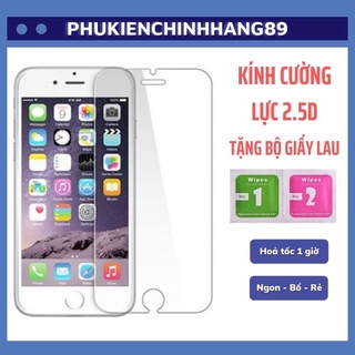 Kính cường lực ip ⚡kính cường lực ip 2.5d trong suốt dành cho ip full dòng - mobile89