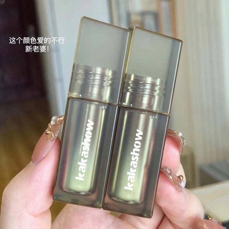 Kakashow® Son Bóng Lâu Trôi Chống Thấm Nước Màu Sắc Tự Nhiên