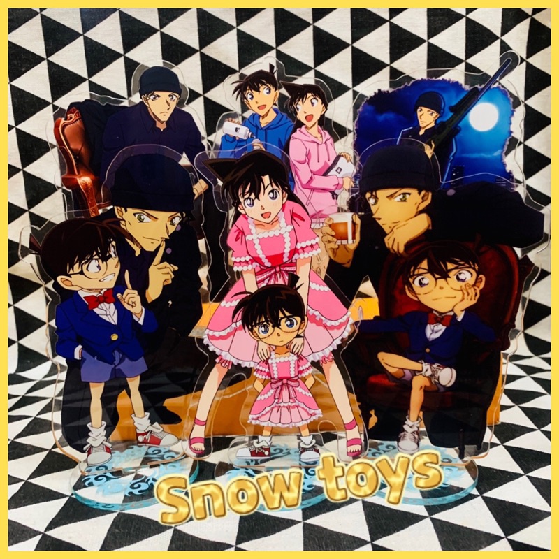 Standee thám tử lừng danh Conan Kudo Shinichi Haibara Ran Mori Hattori Siêu đạo chích Kaito Kid Yoshida mica acrylic