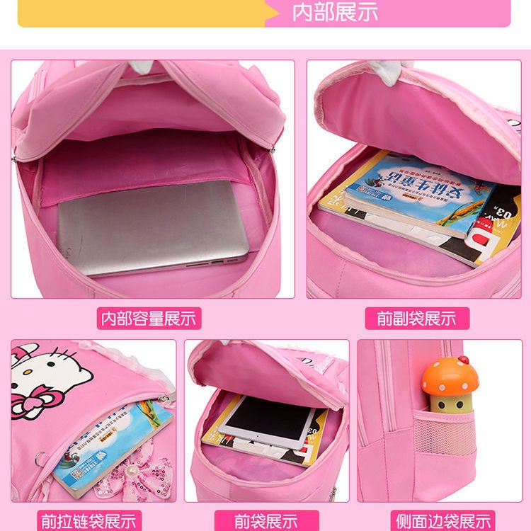 Ba Lô Đi Học Có Bánh Xe Kéo Dễ Thương Xinh Xắn Dành Cho Bé Lớp 1-3-5-6