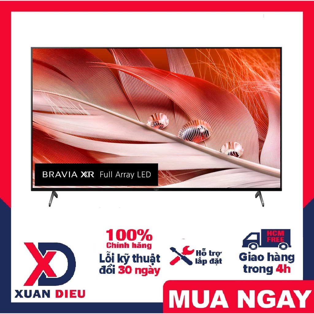 Android Tivi Sony 4K 75 inch XR-75X90J Mới 2021 Remote thông minh tìm kiếm bằng giọng nói