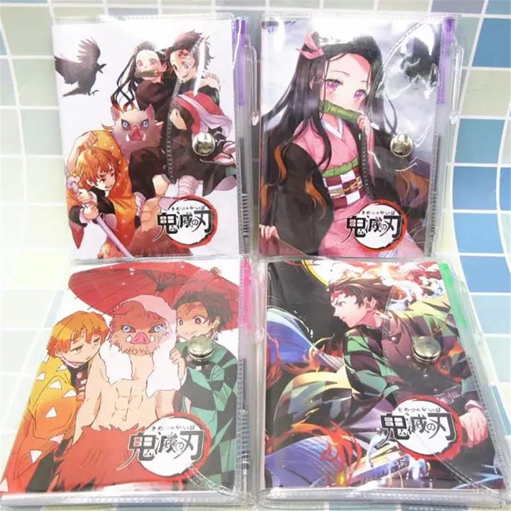Vỏ Bọc Sổ Tay In Hình Nhân Vật Kimetsu No Yaiba Kamado Tanjirou Nezuko Trong Demon Slayer