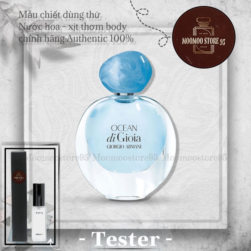 -𝐌𝐨𝐨𝐌𝐨𝐨- Nước hoa dùng thử Giorgio Armani Ocean di Gioia-Mẫu thử 5ml/10ml/20ml