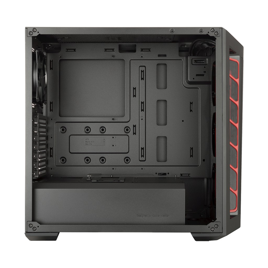 Vỏ Case Cooler Master MasterBox MB511 Red trim - Hàng Chính Hãng