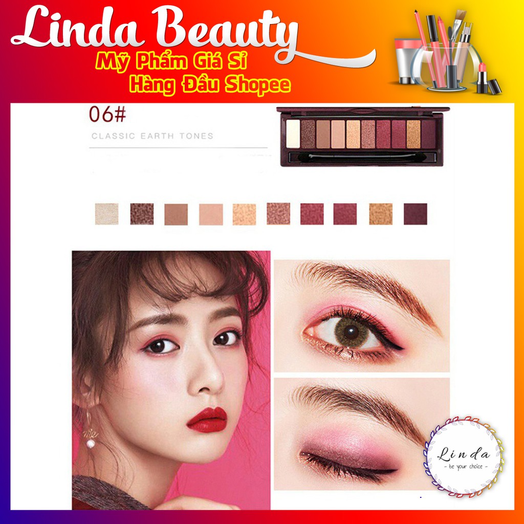 Bảng phấn mắt màu nhũ/nhung mờ 10 màu Play Color Eyes của Lameila Hàng Nội Địa Trung | BigBuy360 - bigbuy360.vn
