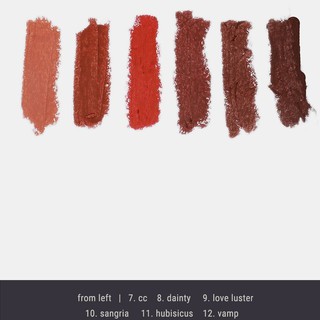 SON LÌ AMUSE WINTER COLLECTION MATTE LIPSTICKS