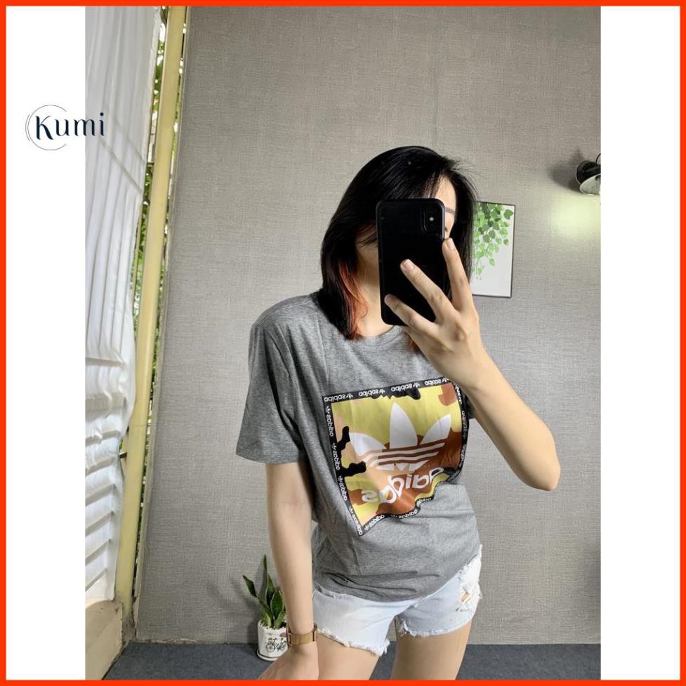 Áo thun nam nữ, áo phông nam nữ chất cotton cao cấp Adidas xuất khẩu co giãn thoáng mát trẻ trung Kumi Fashion | BigBuy360 - bigbuy360.vn