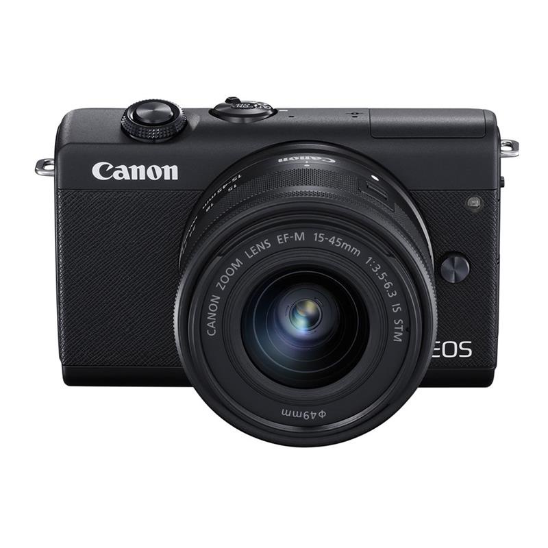 Máy ảnh Canon EOS M200 Kit 15-45mm - Bảo hành 24T LBM  ( Đen / Bạc )