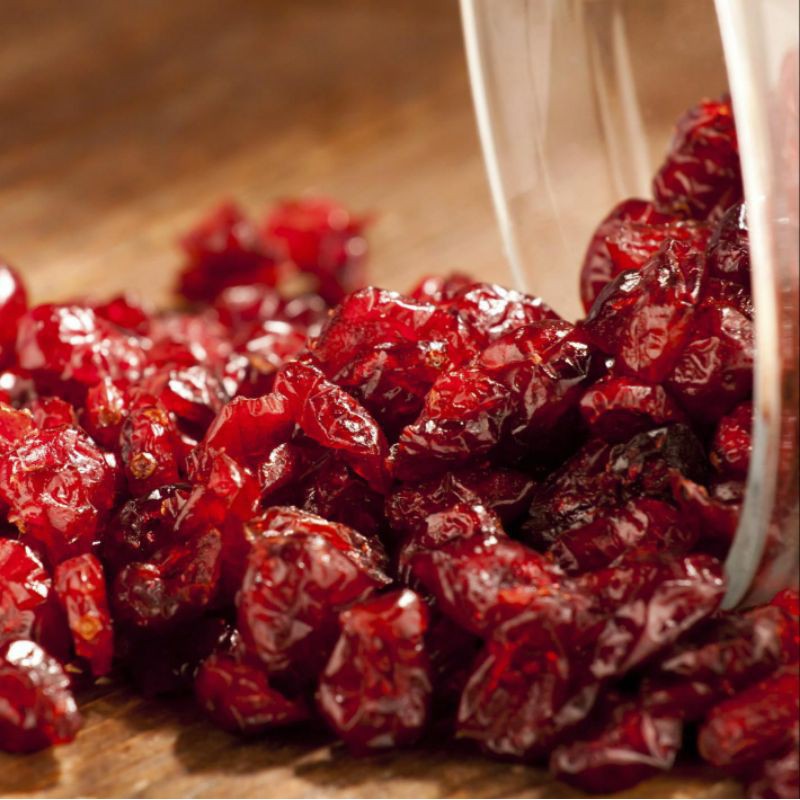Nam việt quất khô nhập khẩu Canada - dried cranberry Dan.D.Pak 350g,không chất bảo quản,giải độc tố trong cơ thể,làm đẹp