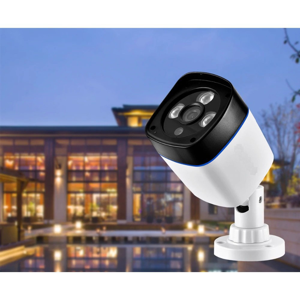 Bộ 4 Camera Elitek ECA-51113+ Đầu Ghi 4 Kênh Elitek + Nguồn Jack Xịn+ Ổ cứng 160GB