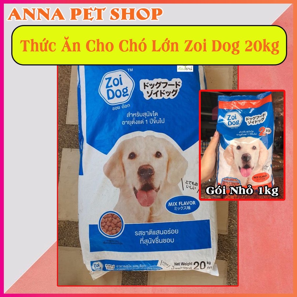 Thức Ăn Cho Chó Trưởng Thành Zoi Dog - Bao 20kg