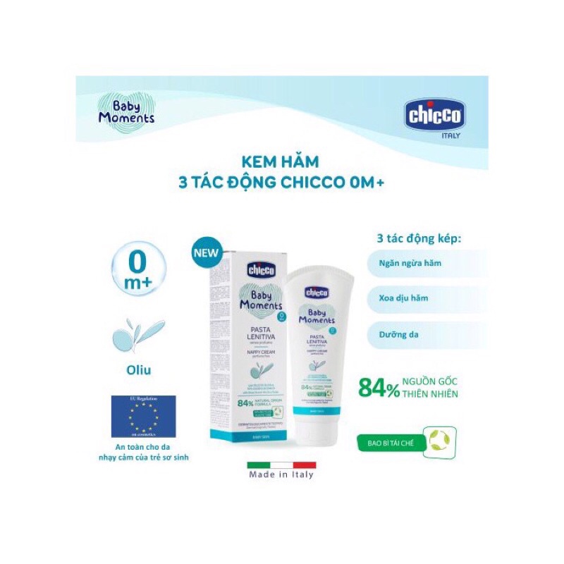 Kem Hăm 3 Tác Động CHICCO Nhập Khẩu Ý