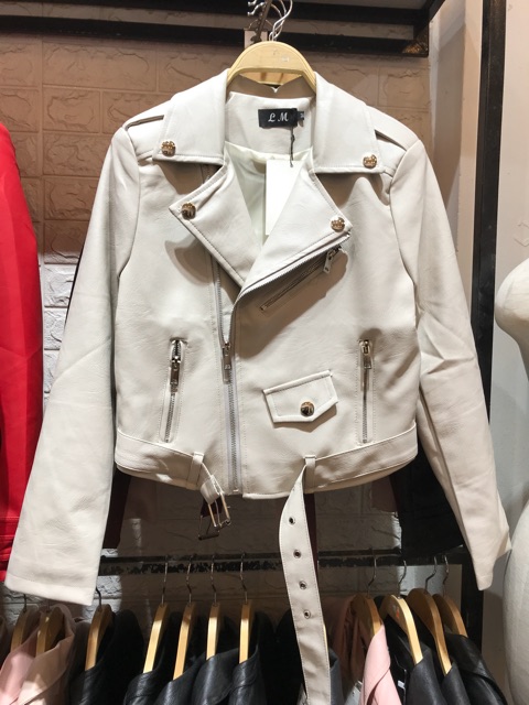 Áo da nữ kèm dây đai!!! Xả hàng!! | BigBuy360 - bigbuy360.vn