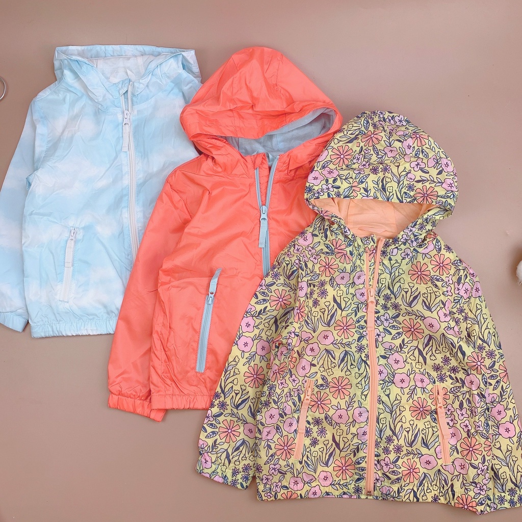 Áo khoác gió lót cotton Cat & Jack nhiều màu BTBG 12m - 5y