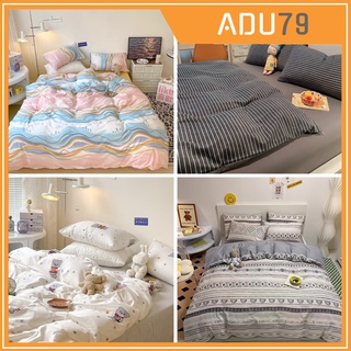 [ FREESHIP ❤️] BỘ CHĂN GA GỐI COTTON KOREA NHẬP KHẨU, DRAP GIƯỜNG ĐẸP MỚI NHẤT