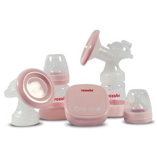 {CHÍNH HÃNG} Máy hút sữa điện đôi 9 cấp độ Rozabi Compact nana
