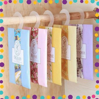 Xả kho - Túi Thơm Để Tủ Quần Áo Kèm Móc Treo, hương thơm dễ chịu