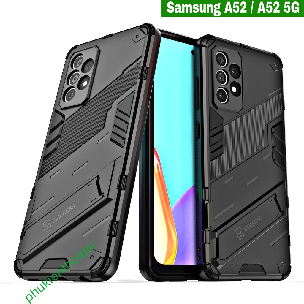 Ốp lưng Samsung A52 / A52 5G / A52s / A52s 5G / A53 5G / A54 5G / A73 5G Iron Man Ver 2 chống sốc giá đỡ xem phim
