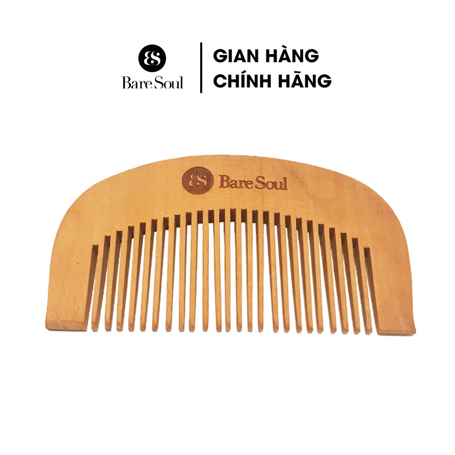 [HÀNG TẶNG KHÔNG BÁN] Lược gỗ mini bỏ túi BareSoul