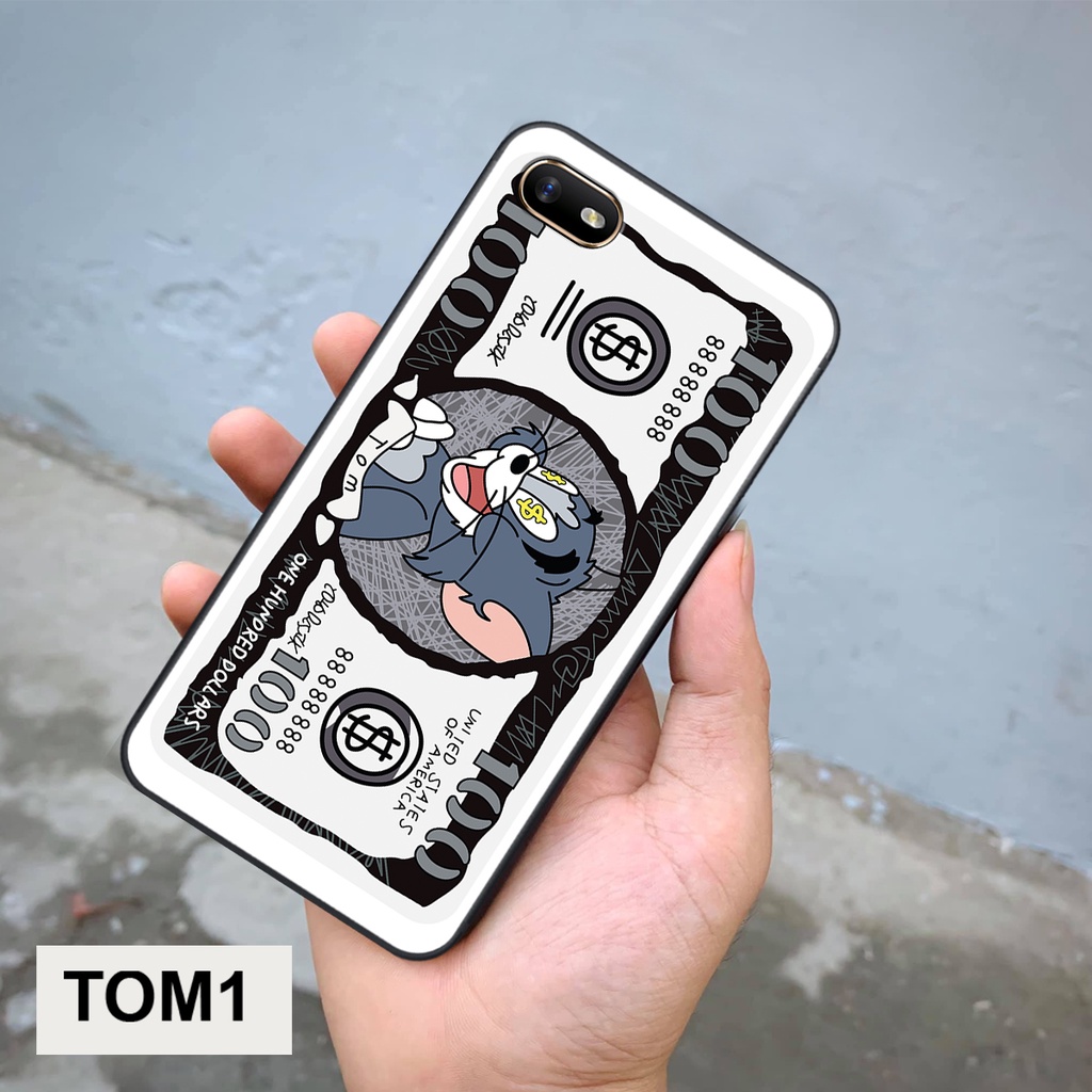 Ốp Oppo A3S - Oppo A1K In Hình Tomm và Jerryy Chất