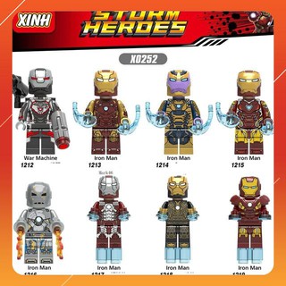 Đồ Chơi Minifigures Các Nhân Vật Iron Man War Machine Mẫu Mới Ra X1212 X1213 X1214 X1215 X1216 X1217 X1218 X1219