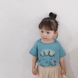 Áo phông nhiều màu bé gái