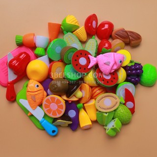 Đồ chơi cắt trái cây set 15 món – 30 chi tiết minmy qq