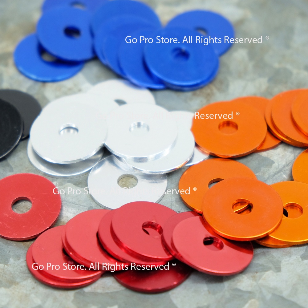 Lông Đền Nhôm Màu Lỗ 6MM (6 LY) Gắng Xe Máy VT1K