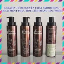 KERATIN NGUYÊN CHẤT SMOOTHING TREAMENT PHỤC HỒI LÀM THẲNG TÓC NÁT 400ML