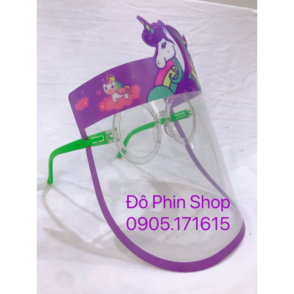 Kính kiếng chắn giọt bắn cho bé, hình in sắc sảo, màu sắc dễ thương, phù hợp trẻ từ 3 tuổi trở lên