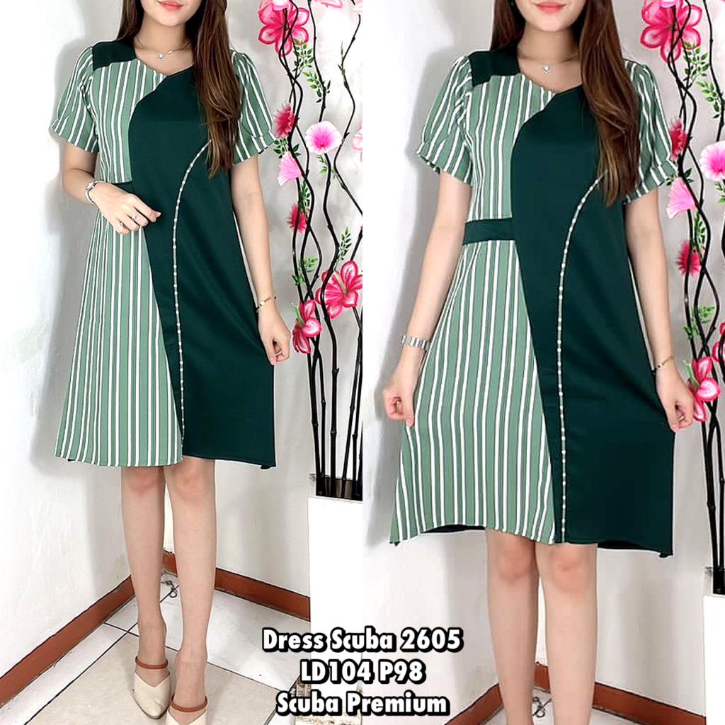 Đầm Công Sở Size Lớn Xinh Xắn Dành Cho Mẹ Bầu 2605