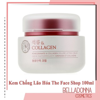 Kem chống lão hóa The Face Shop Pomegranate And Collagen Volume Lifting Cream 100ml
