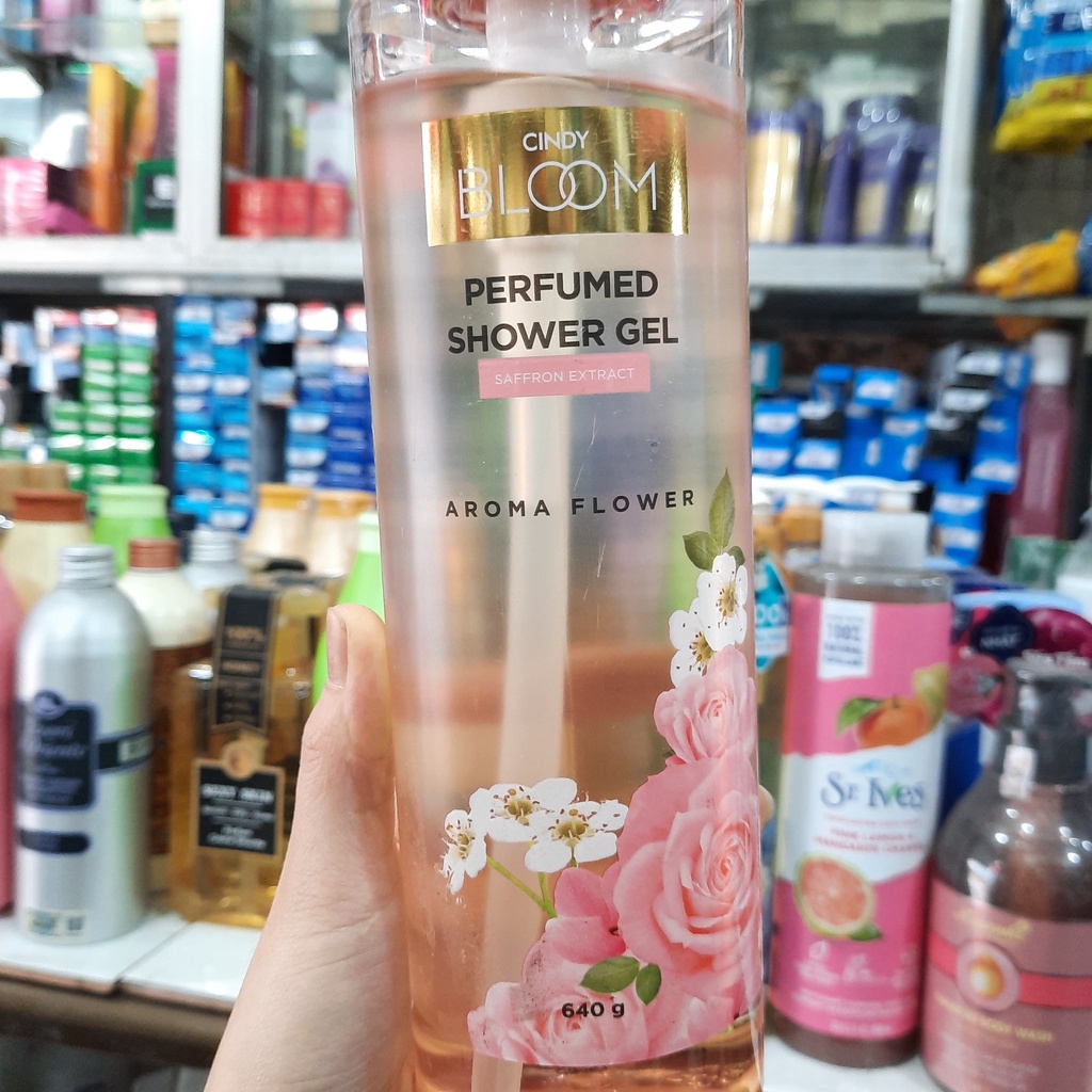 Sữa Tắm Nước Hoa CinDy Bloom AROMA FLOWER Ngọt Ngào 640g
