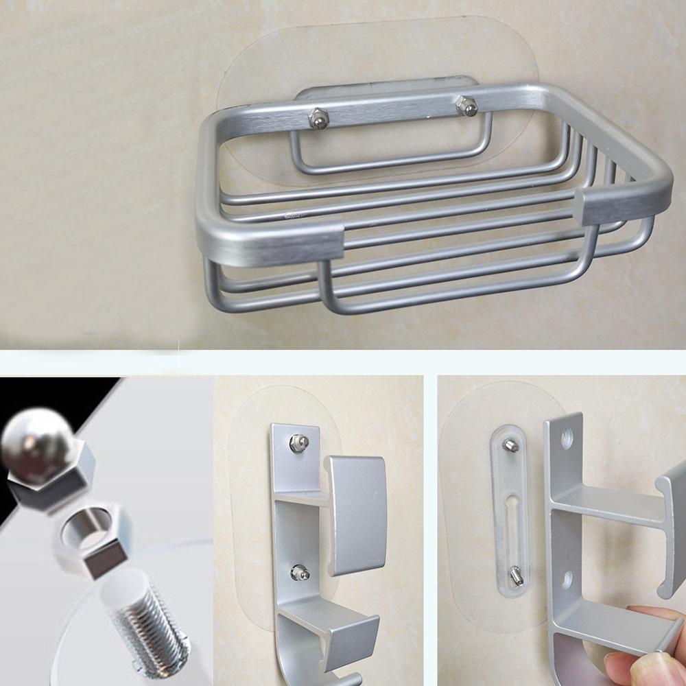 WATTLE Set 2 Móc Treo Đồ Dán Tường Đa Năng Không Để Lại Dấu Vết