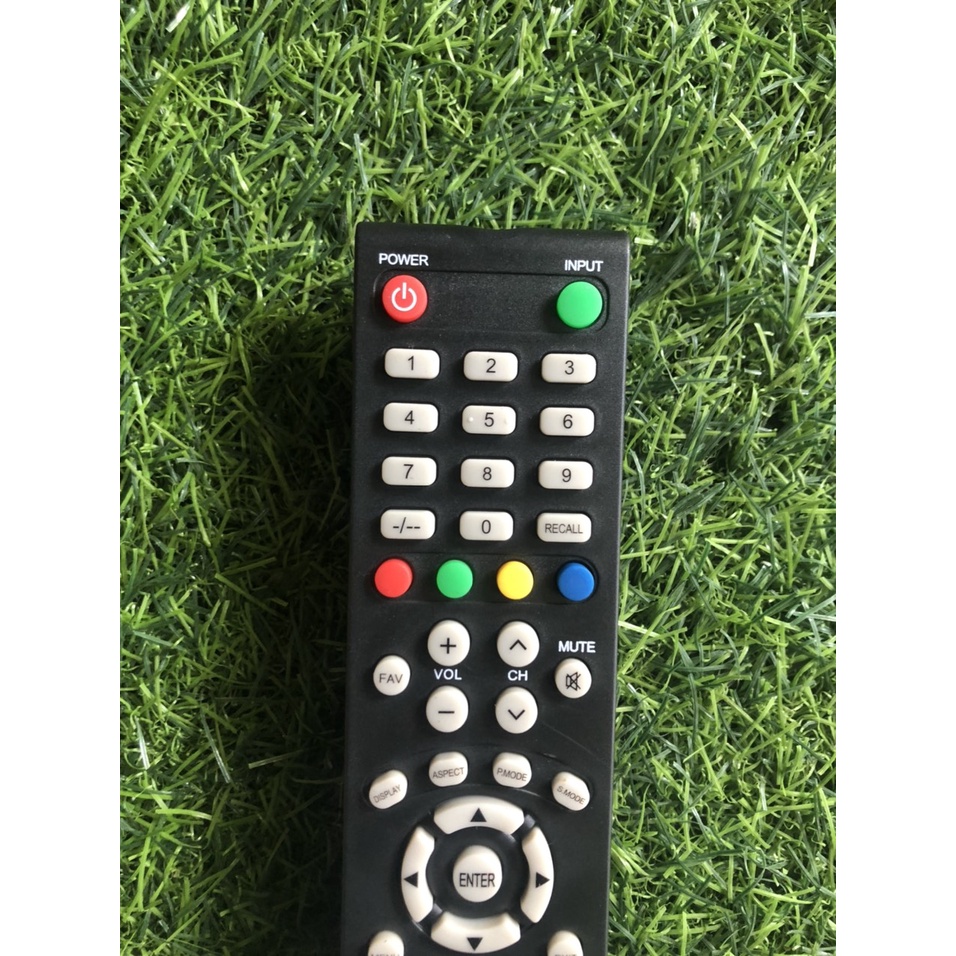 Điều khiển tivi Asanzo mẫu mới chính hãng model remote HD-03C và sử dụng tương thích các loại model tương tự - tặng pin