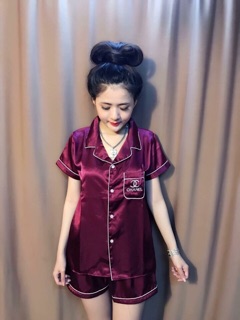 Bộ ngủ pirama lụa!