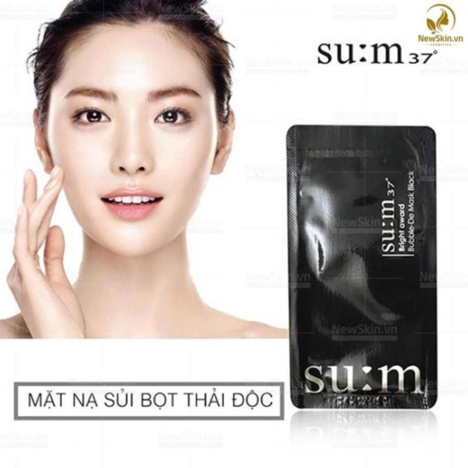 Mặt nạ thải độc sủi bọt Sum (đen)