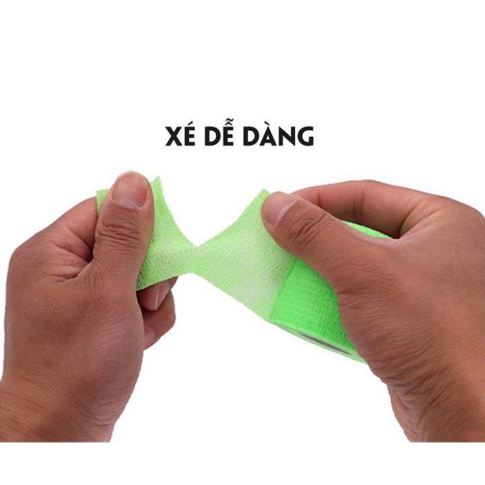 Băng keo thể thao,quấn vải,quấn thể thao cao su non chống chấn thương, hỗ trợ thi đấu và tập luyện,đá bóng.
