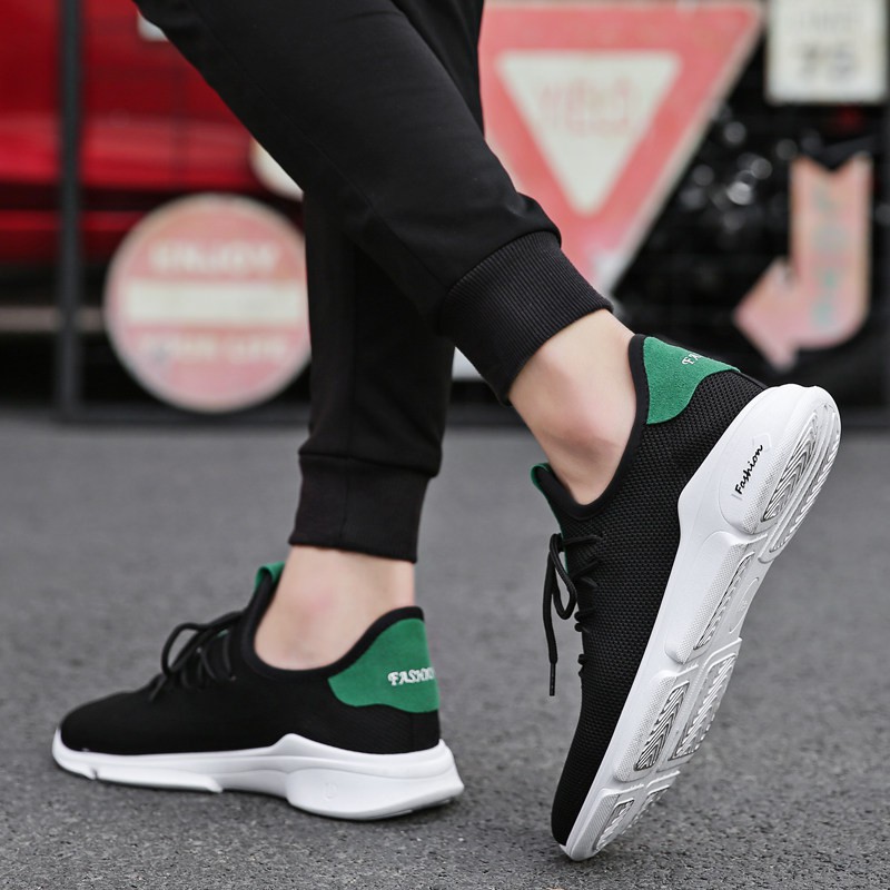 Giày Sneaker Thể Thao Nam Lưới Thoáng Khí Phong Cách Hàn Quốc G008 - Hàng nhập khẩu