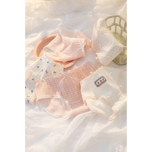 ❤️ Quần Lót Nữ Myna ❤️Quần Lót Coton Hồng Tăm cao cấp mềm mại kháng khuẩn sexy gợi cảm 0036 ❤️