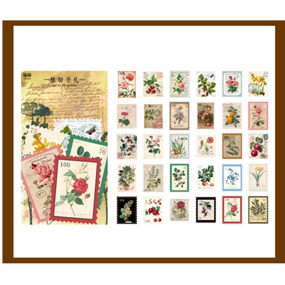 CHOOKEY Set 60 Sticker Dán Trang Trí Sổ Tay DIY Hình Thú Cưng