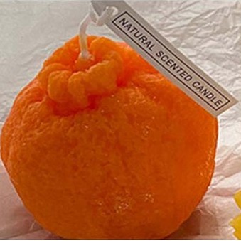 Nến Sáp Thơm Xinh Xắn Decor TrangTrí phụ kiện chụp ảnh ( nến quả cam phomai )