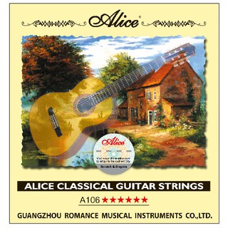Dây đàn Guitar Classic Alice A106