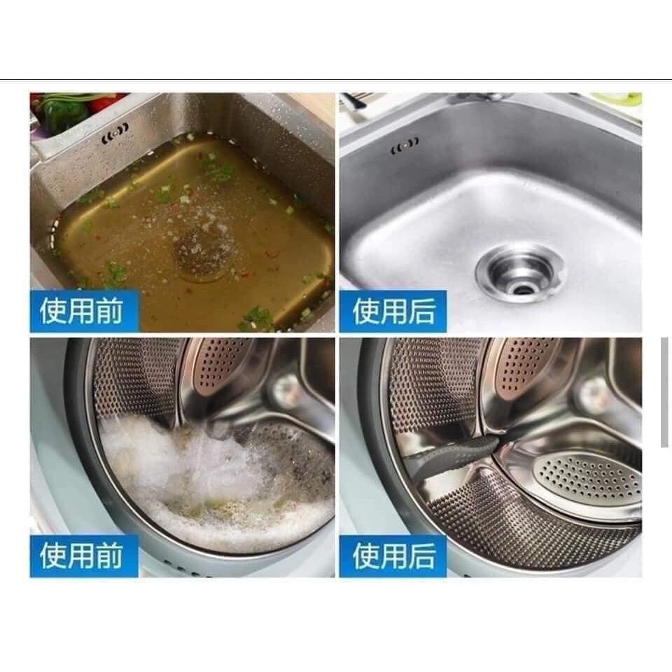 LỌ THÔNG CỐNG, TẨY LỒNG MÁY GIẶT, TẨY TRẮNG, KHỬ MÙI ĐA NĂNG BOOM WASH